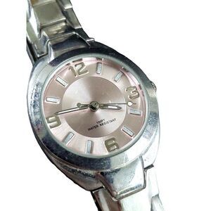 Fmd Ladies Stainless Steel Blush Pink Easy Read Women's Watch - Model FY1165